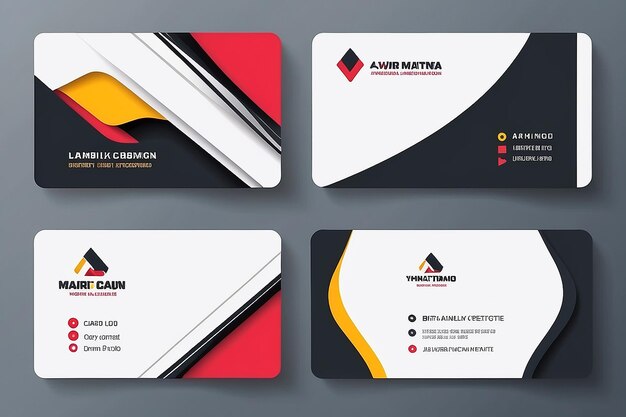 Business card vector background