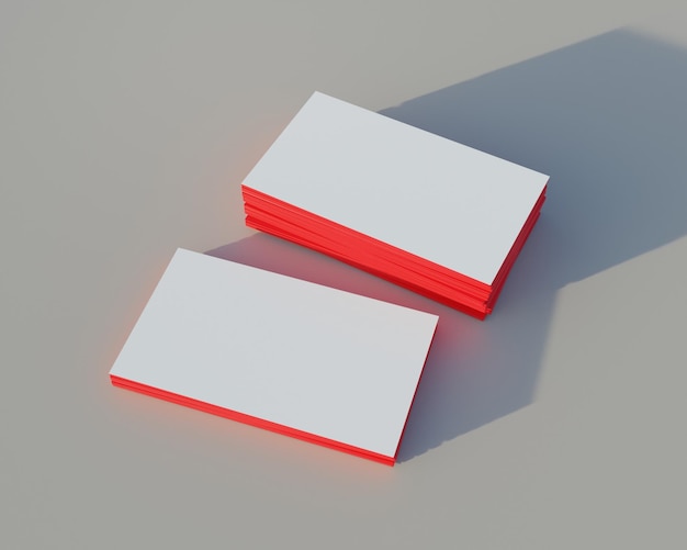 Business Card With Sunlight