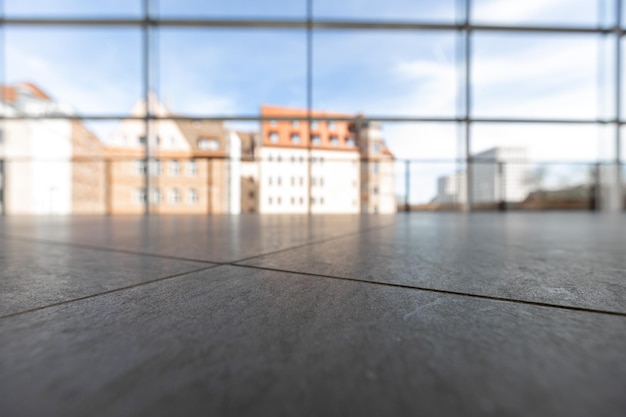 A business center interior background