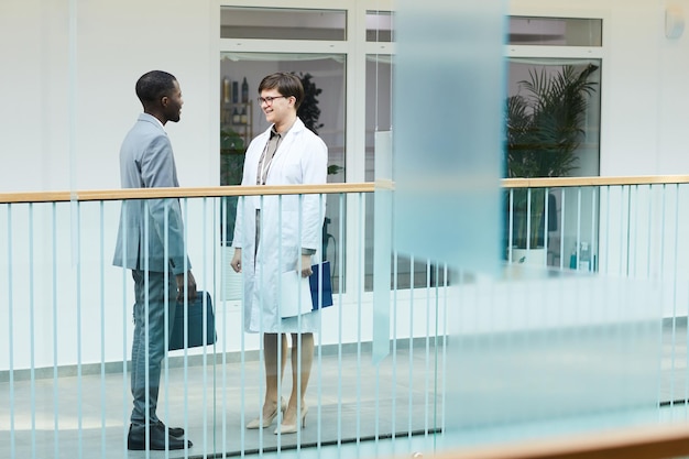 Business Colleagues at Balcony