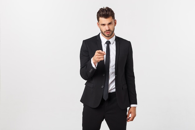Business Concept - Portrait Handsome Business man confident face