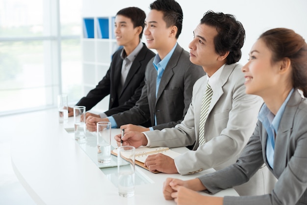 Alla conferenza di lavoro