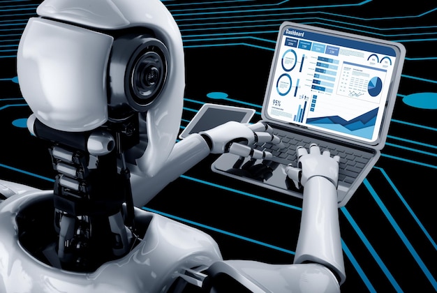 Business data dashboard biedt business intelligence analytisch comfortabel