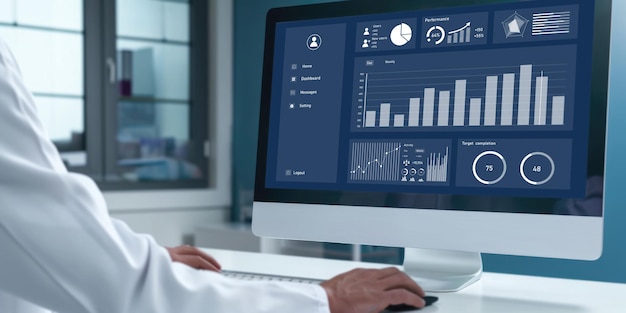 Business data dashboard provide brisk business intelligence analytic