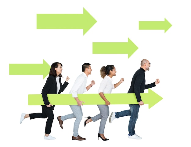 business development team png element transparent background
