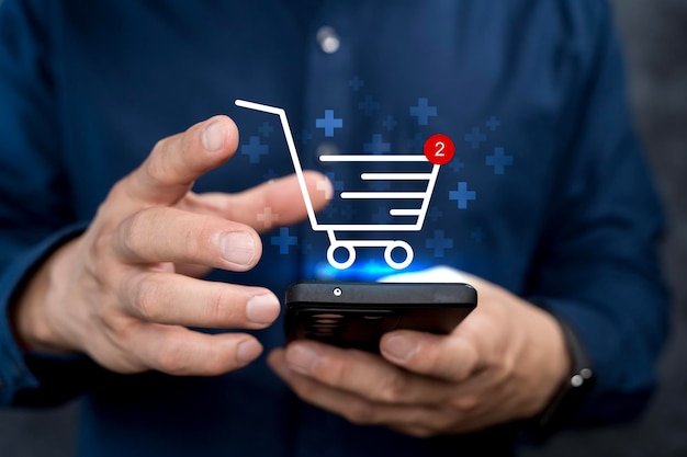 Business ecommerce concept online purchase ecommerce store