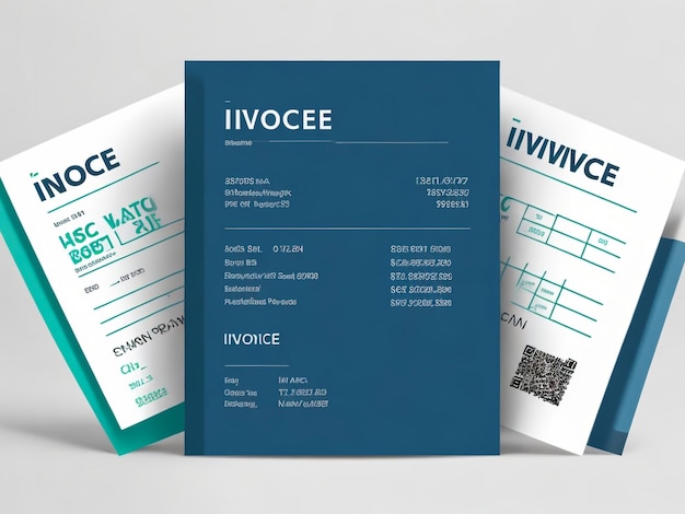 Business factuur sjabloon Professionele betaling overeenkomst lay-out bedrijfsrekening spreadsheet ontvangst a