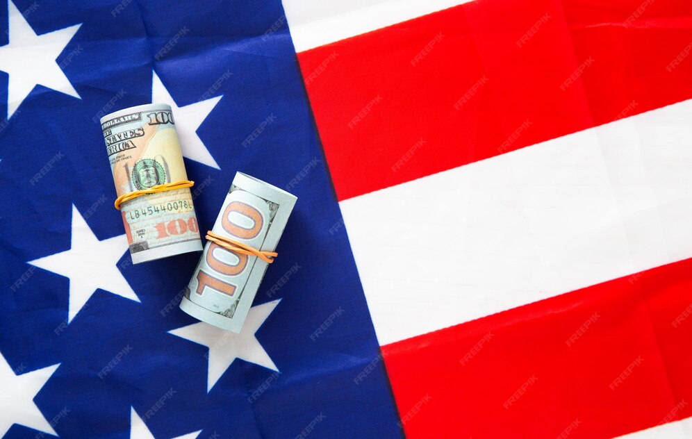 Premium Photo Business And Finance Concept Usa National Flag And why-is-the-us-dollar-so-strong-quartz