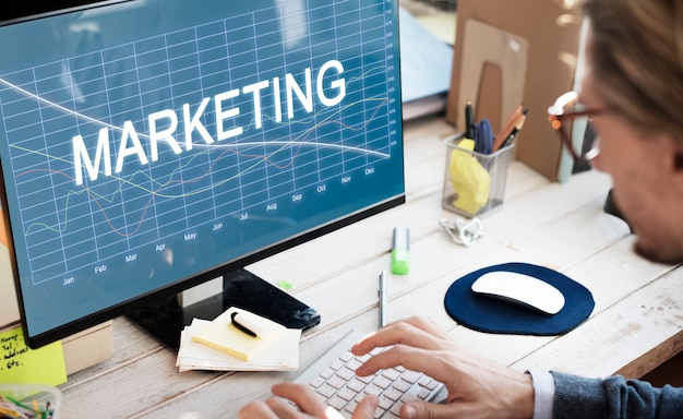 business finance marketing recession concept