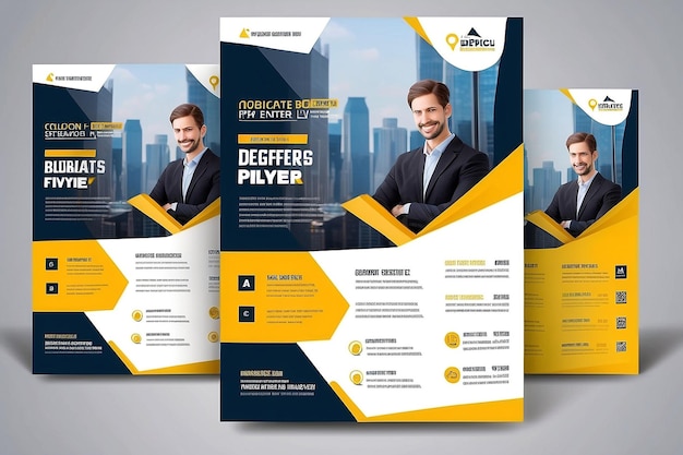 비즈니스 플라이어 디자인 (Corporate Business Flyer Banner Design)