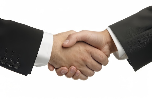 A business handshake