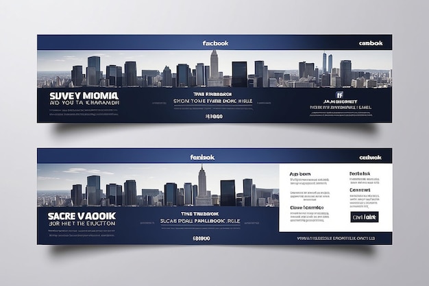 Шаблон обложки для бизнес-маркетинга в FacebookШаблон обложки для бизнес-маркетинга в FacebookШаблон обложки для бизнес-маркетинга в Facebook