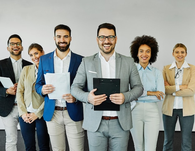business meeting businesswoman woman young office team colleague group teamwork portrait businessperson startup creative friend training