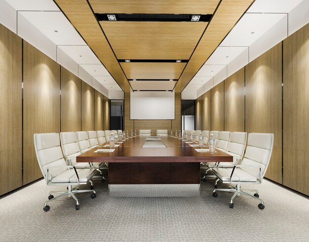 business meeting and working room on office building