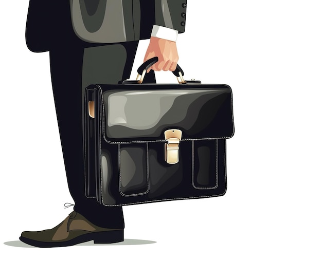 Business men with brief case