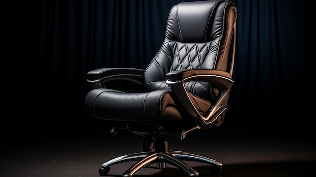 Business office chair Generative Ai