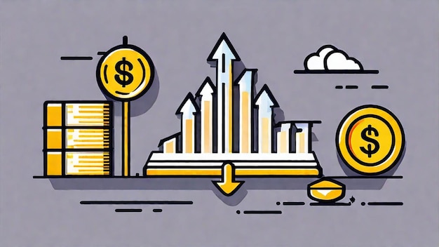 Business Opportunities Concept with Arrows and Money