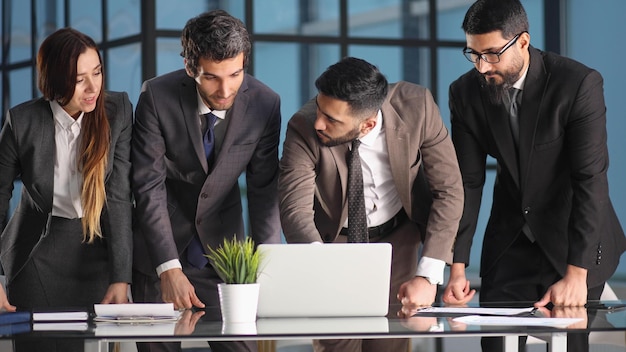 Business people having meeting in conference room