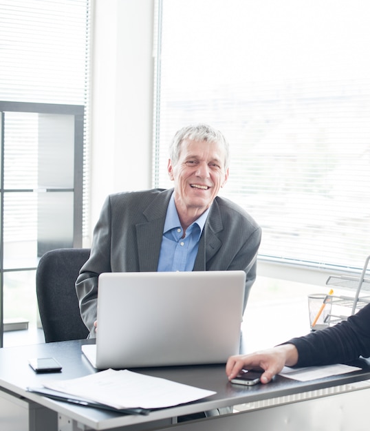 Business people inside the office on meeting