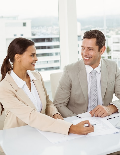 Business people in meeting at office