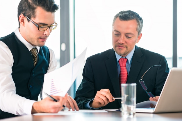 Business people - meeting in an office