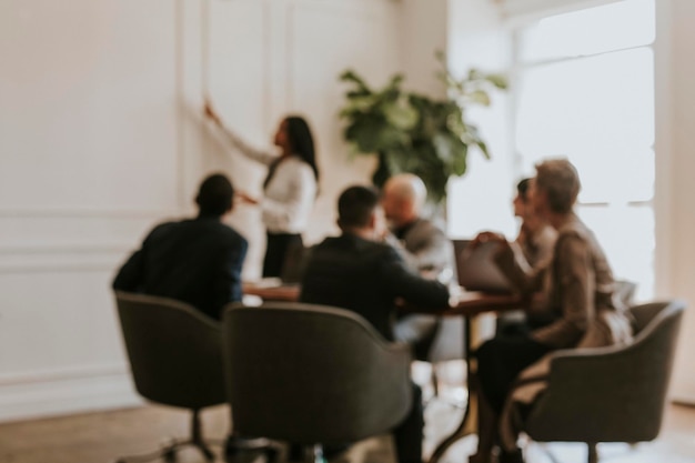 Business people in a meeting