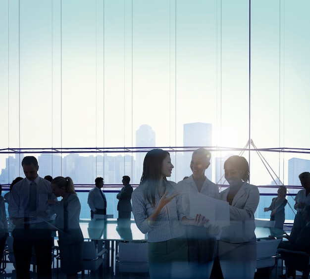 business people in a meeting