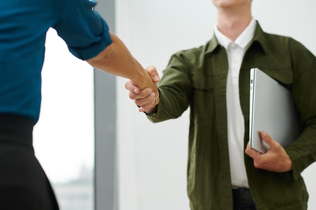 Business People Shaking Hands