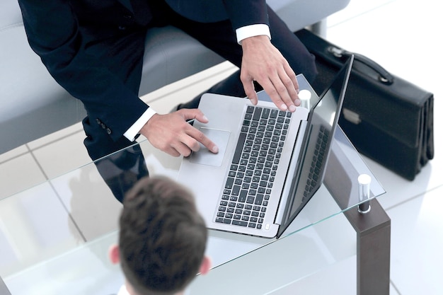 Business people talking on meeting at office