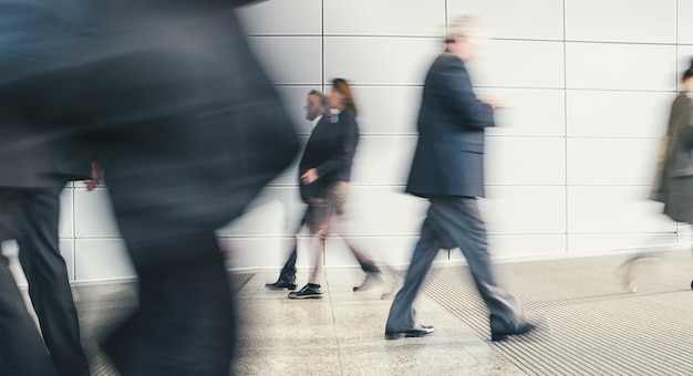 business people walking in a floor. ideal for websites and magazines layouts