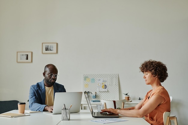 business people working at office