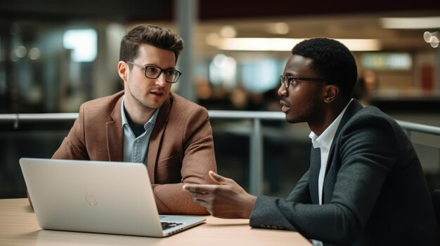 Business people working together at coffee shop