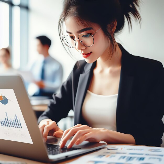 Business people working together in office