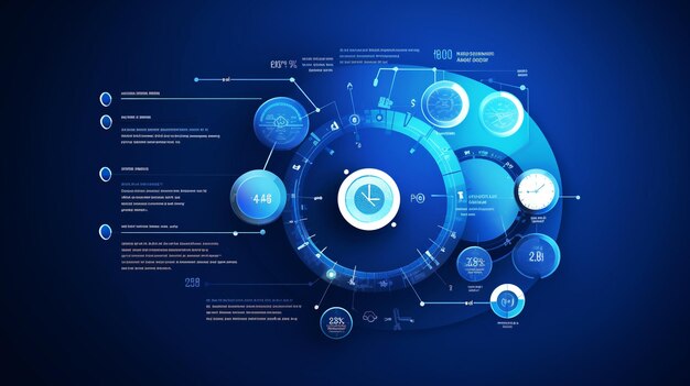 Бизнес-решение Инфографика История