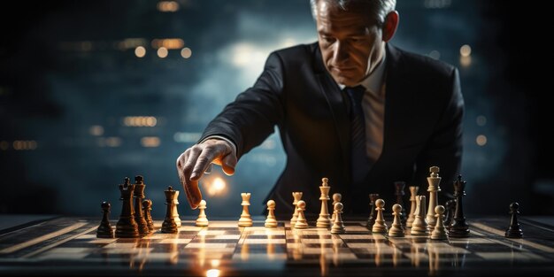 Chess, a metaphor for a businessmans game plan, strategy, and tactical  prowess Vertical Mobile Wallpaper AI Generated 31596812 Stock Photo at  Vecteezy