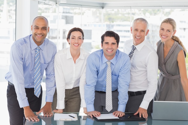 Business team during meeting