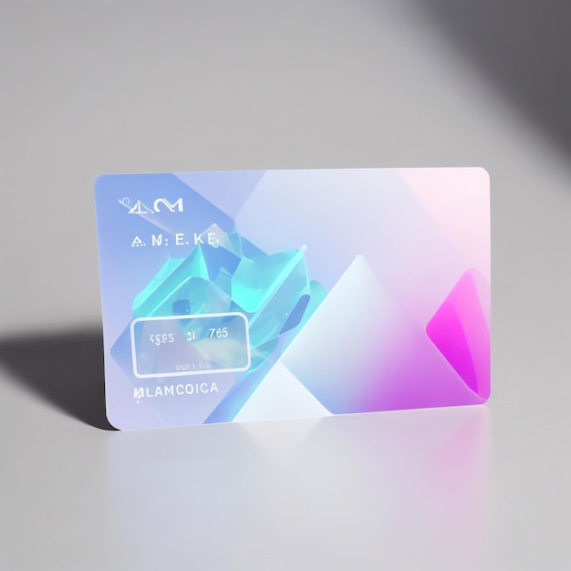 Foto business visit card mock up corporate design identity cutaway kleur stijl zwaartekracht vector