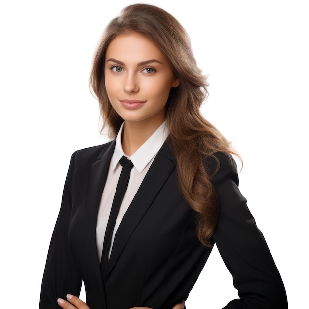 Business woman Illustration AI GenerativexA