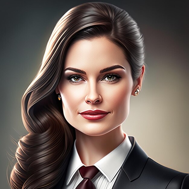 business woman illustration