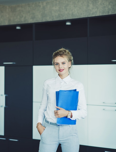 Business woman in office