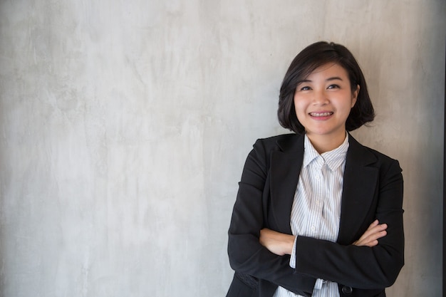 Business woman portrait in the office.