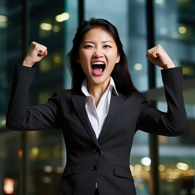 business women happy business women in group