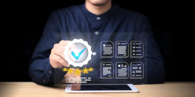 Business work and Assessment for the certificate concept online survey exam and choose