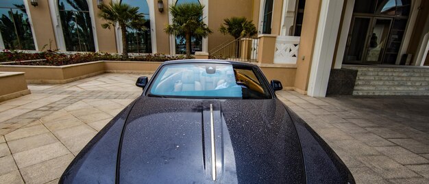 businessman in the cabriolet