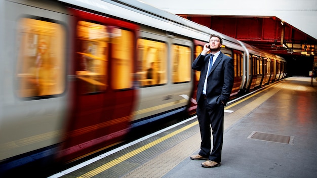 Businessman Caucasian Male Professional Concept