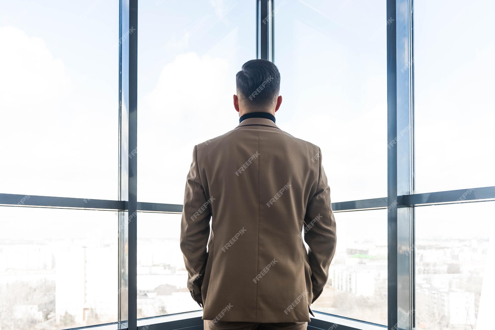 Free Images : thinking, reflection, corporate, professional, black,  interior design, businessman, executive, business man, looking out window,  window covering, human positions 2400x1595 - - 599556 - Free stock photos -  PxHere