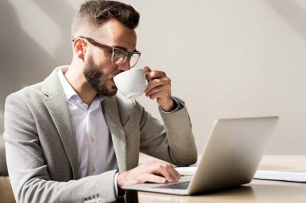 Businessman at office