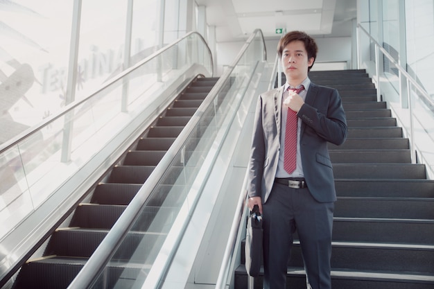 Businessman portrait at the office