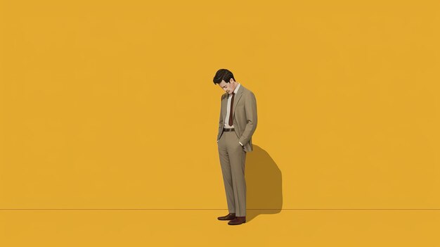 Businessman silhouette