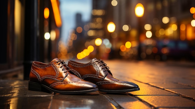 businessman sitting on a bench